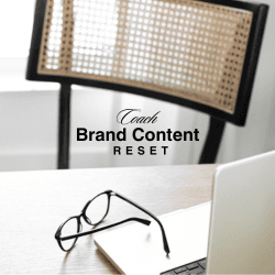 Coach Brand Content RESET